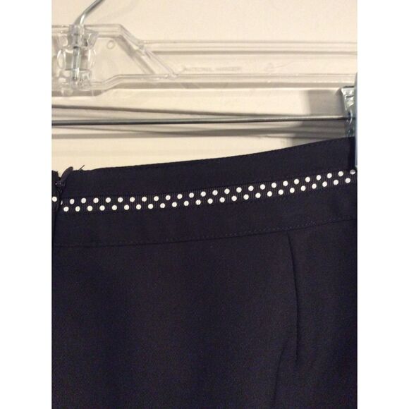 EP Pro Golf womens black skirt skort VNC Size 10 polka dot trim - Picture 2 of 4